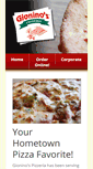 Mobile Screenshot of ordergioninos.com